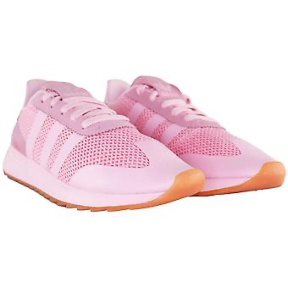 Adidas Originals flashback Pink Mesh Sneakers pastel trainer Y2K sporty 7